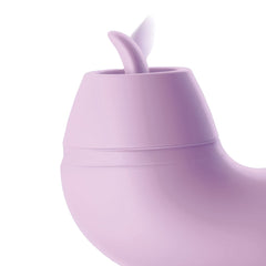 Fantasy For Her G-Touch Pulse Pro - Purple - Purple 23.4 cm USB Rechargeable Rabbit Vibrator with Flicking Shaft and Tip