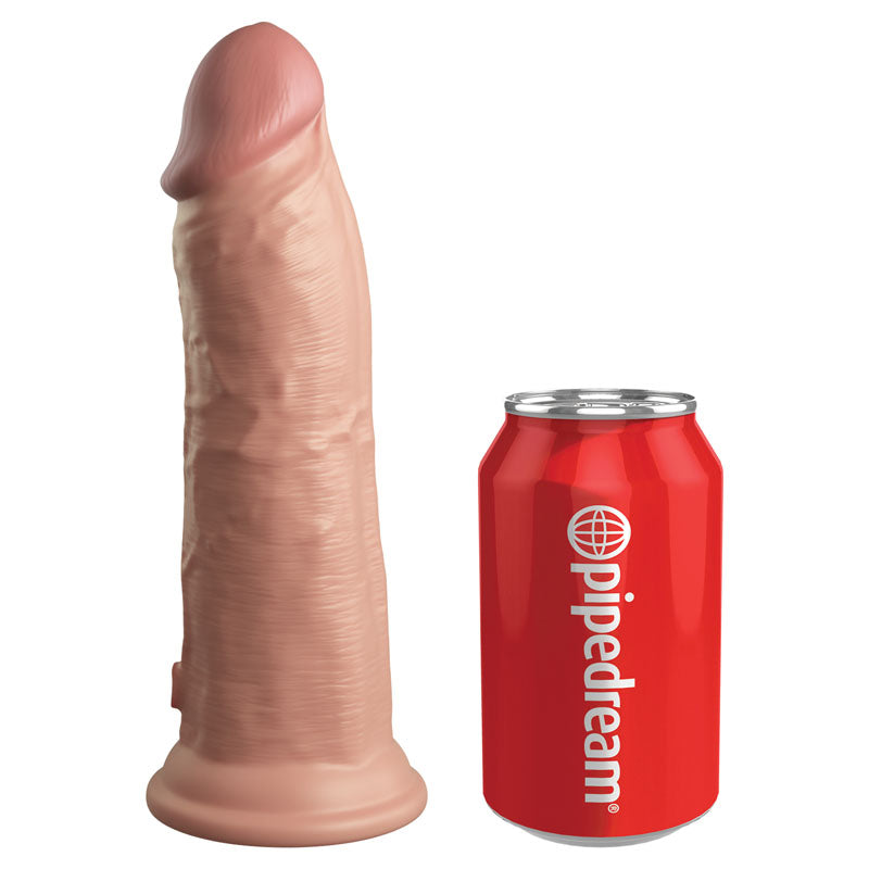King Cock Elite 8'' Dual Density Cock - Flesh Dong