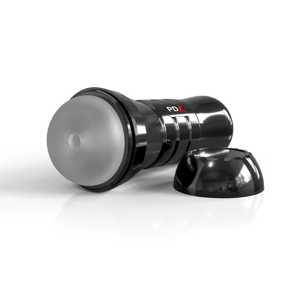 PDX Wet Pussies - Super Slide & Glide XXL - Clear Stroker Masturbator