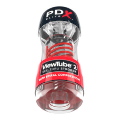 PDX Elite Viewtube 2 - Clear Stroker Masturbator