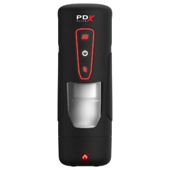 PDX Elite Milk Me Hotter - Thrusting Heating & Vibrating Auto Stroker Masturbator USB Rechargeable
