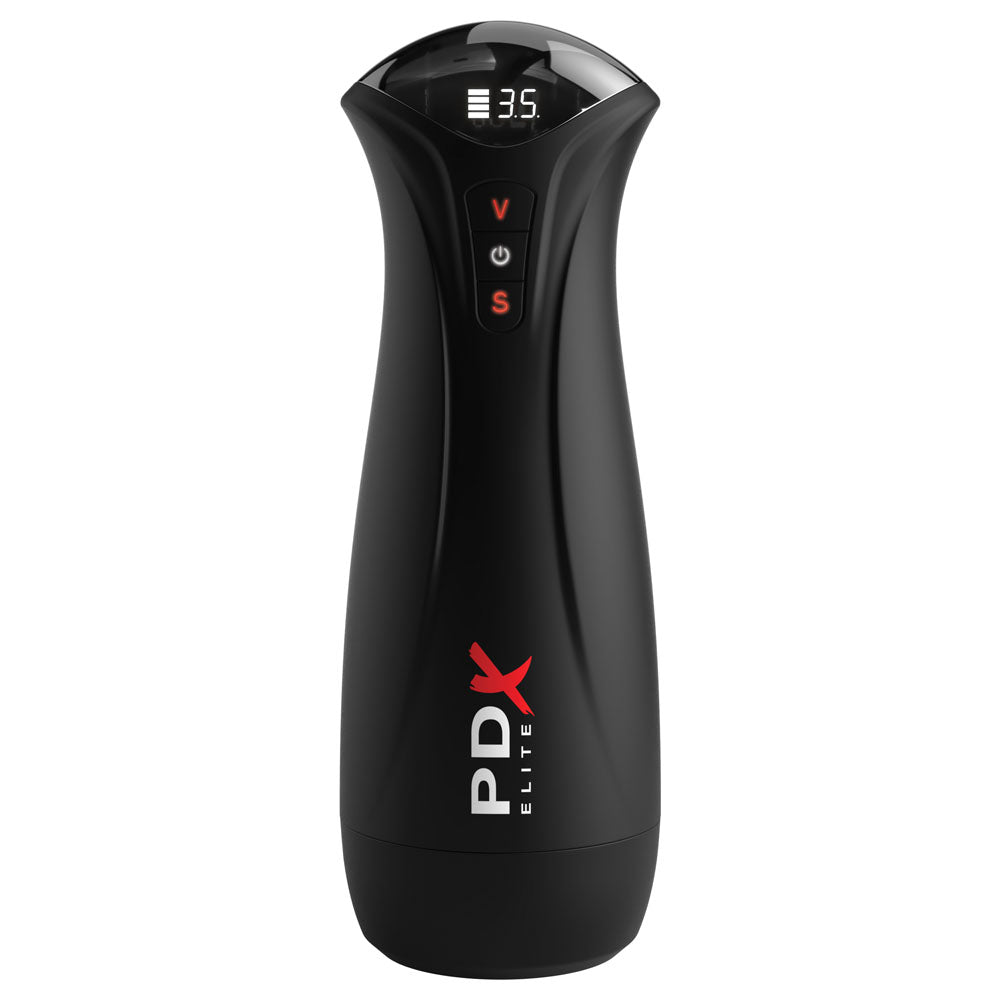 PDX Elite Fuck-Gasm - Flesh - Sucking & Vibrating Auto Stroker Masturbator