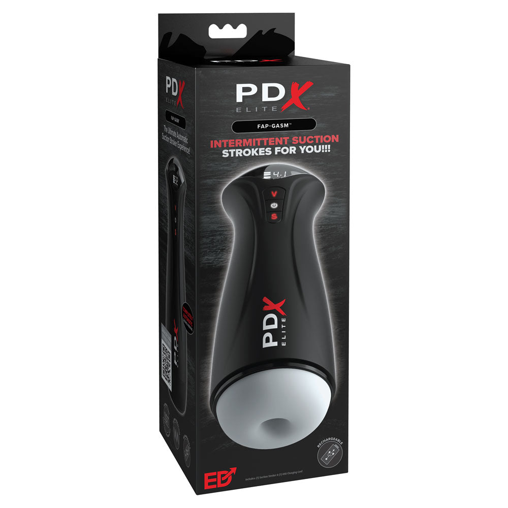PDX Elite Fuck-Gasm - Flesh - Sucking & Vibrating Auto Stroker Masturbator