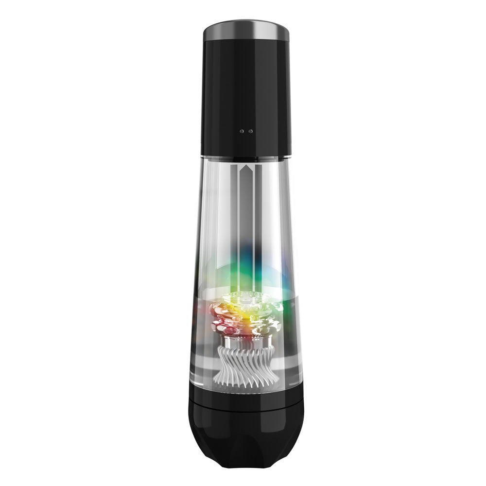 PDX Elite ViewTube MAX View - Clear USB Rechargeable Suction Auto Stroker Masturbator