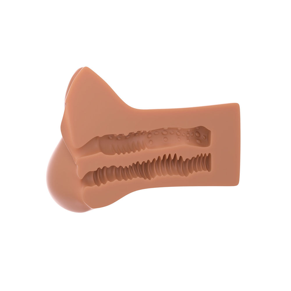 PDX Plus Masturbator Pick Your Pleasure Stroker XL - Brown