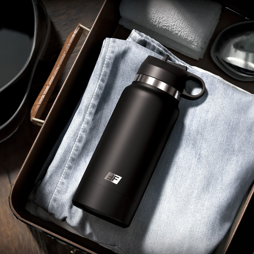 PDX Plus Fap Flask - Thrill Seeker - Frosted Discreet Stroker Masturbator