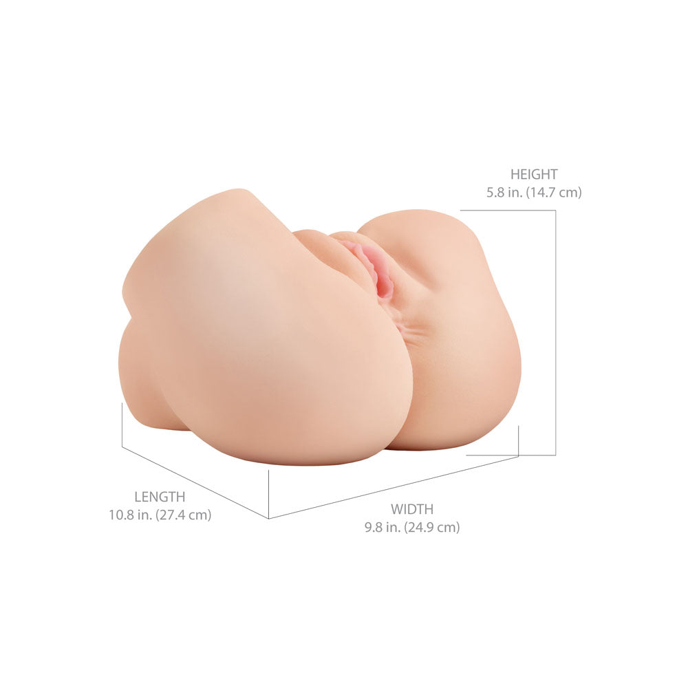 PDX Elite Back That Ass Up Auto Mega Masturbator  - Flesh