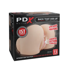 PDX Elite Back That Ass Up Auto Mega Masturbator  - Flesh