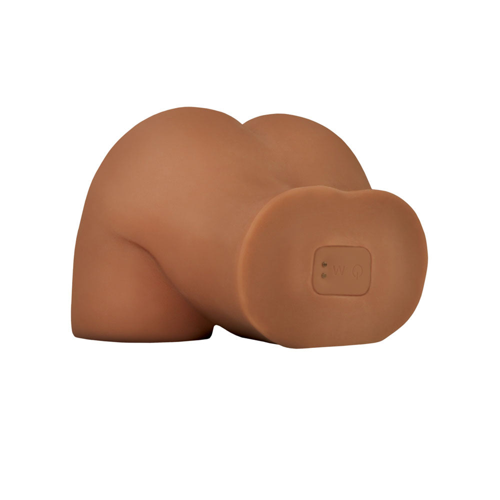 PDX Elite Shake That Ass - Vibrating Mega Masturbator - Brown