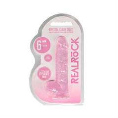 RealRock 6'' Realistic Dildo With Balls