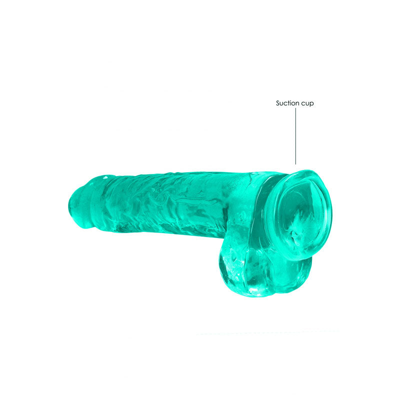 REALROCK Realistic Dildo With Balls 9"