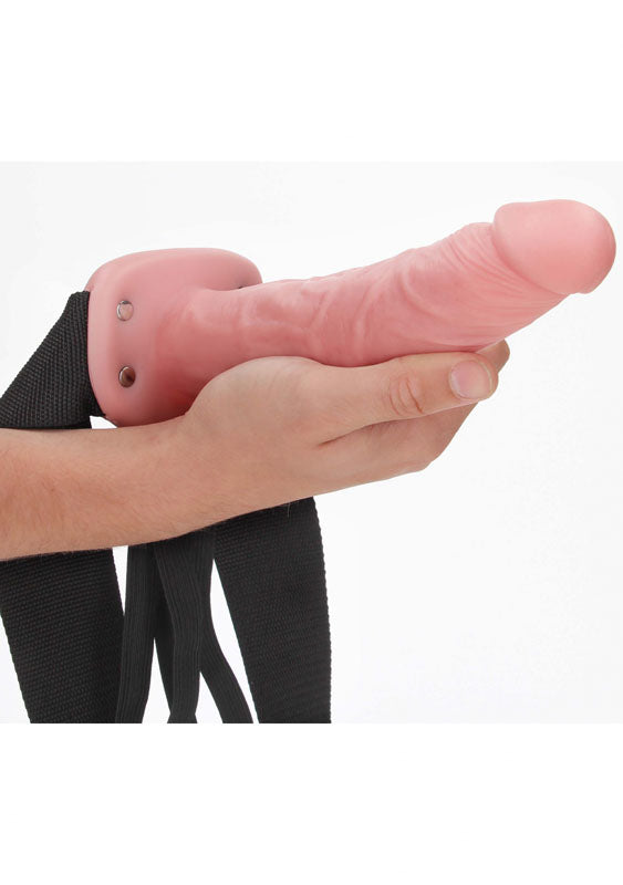 REALROCK Hollow Strap-on - 20.5 cm Flesh