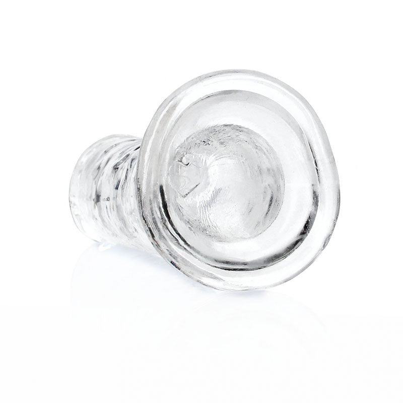 REALROCK 15.5 cm Straight Dildo - Clear