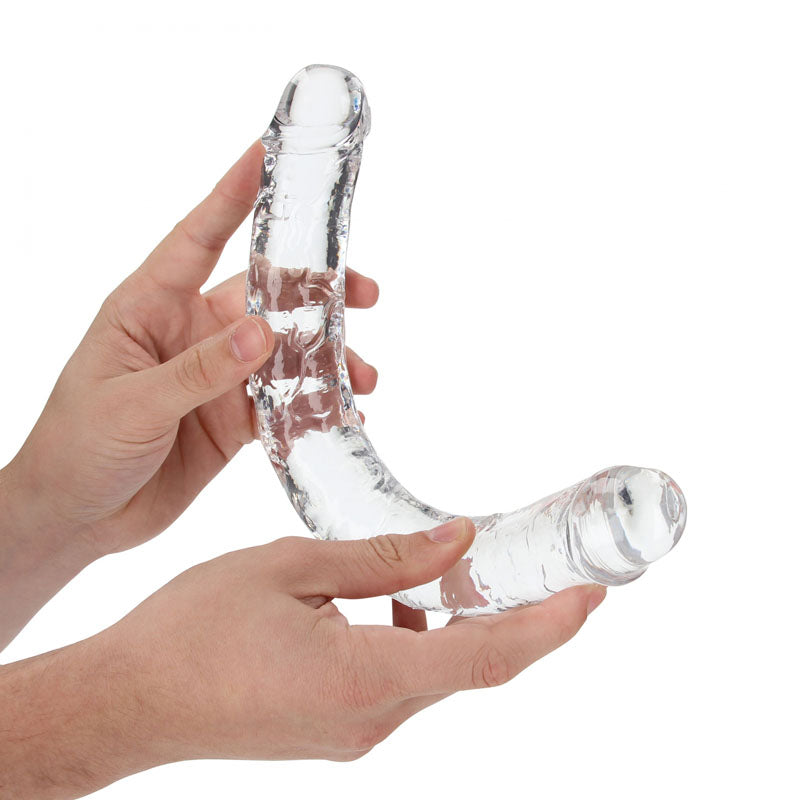 REALROCK 34 cm Double Dong - Clear