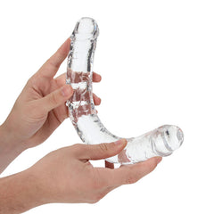 REALROCK 34 cm Double Dong - Clear
