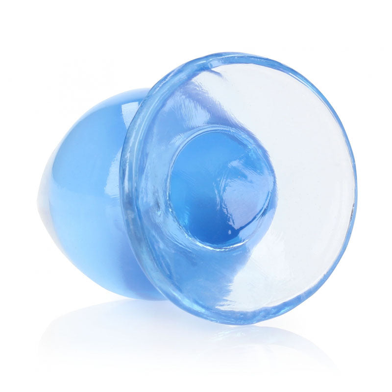 REALROCK 9 cm Anal Butt Plug - Blue