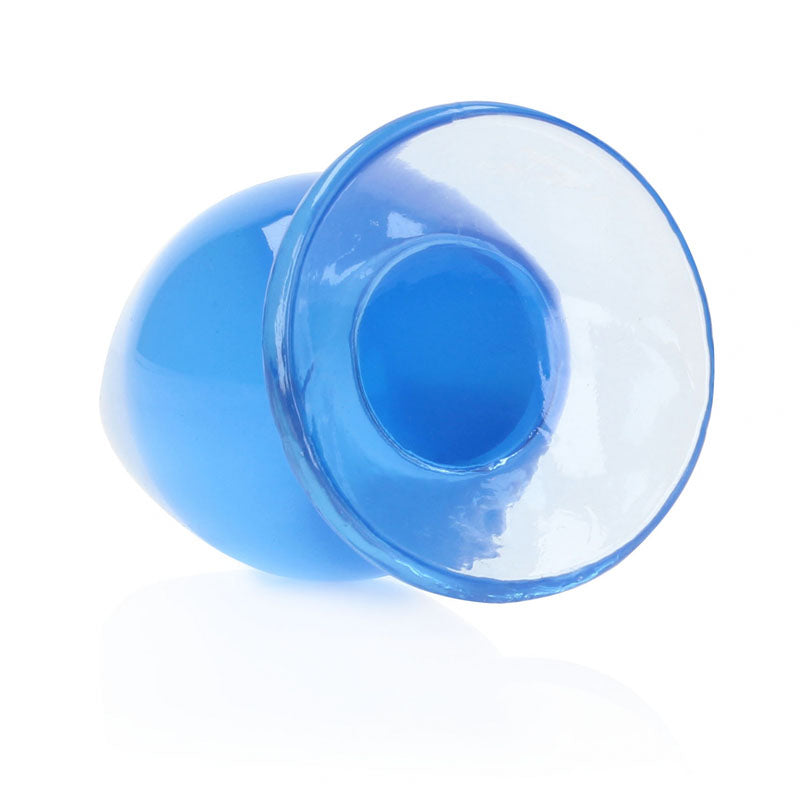 REALROCK 11.5 cm Anal Butt Plug - Blue