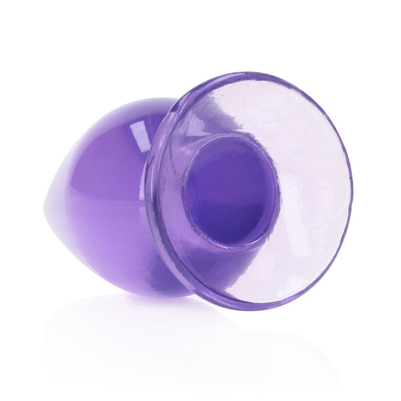 REALROCK 11.5 cm Anal Butt Plug - Purple