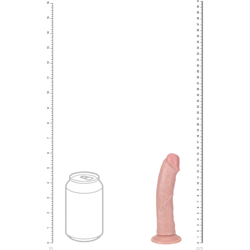 REALROCK 15cm Vibrating Cock - Flesh Dildo