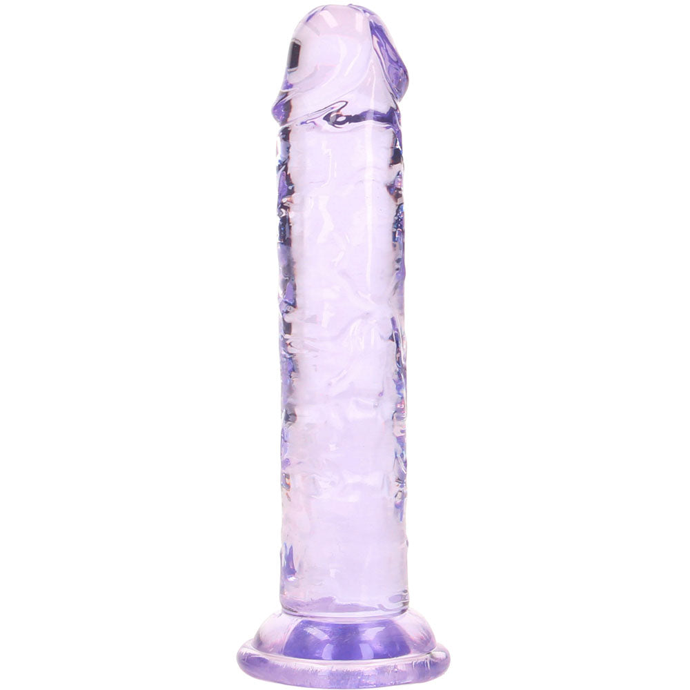 REALROCK Realistic 5'' Dildo - Purple - Purple 12.7 cm Dildo
