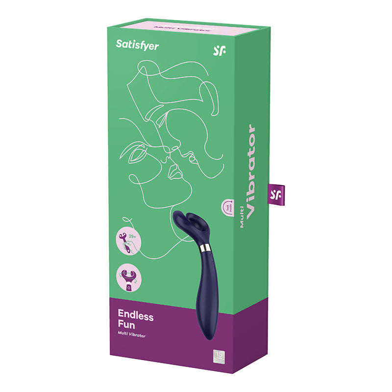 Satisfyer Endless Fun Vibrator - Blue