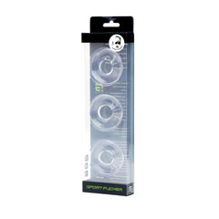 Sport Fucker Clear Rubber Cock Rings
