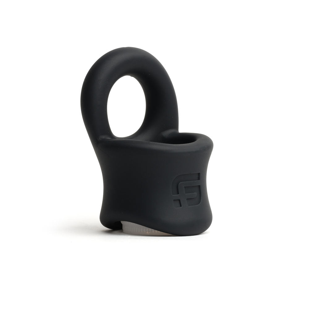 Sport Fucker Baller Black Silicone Cock Ring