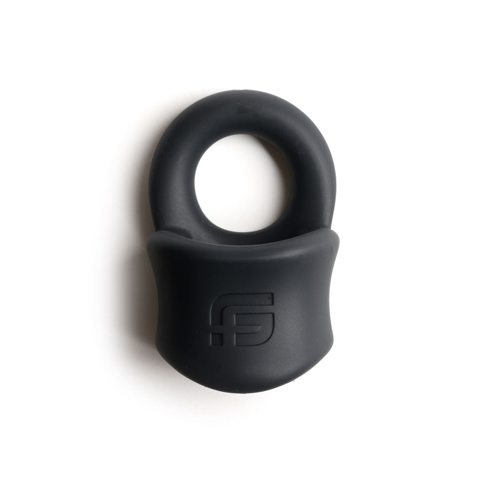 Sport Fucker Baller Black Silicone Cock Ring
