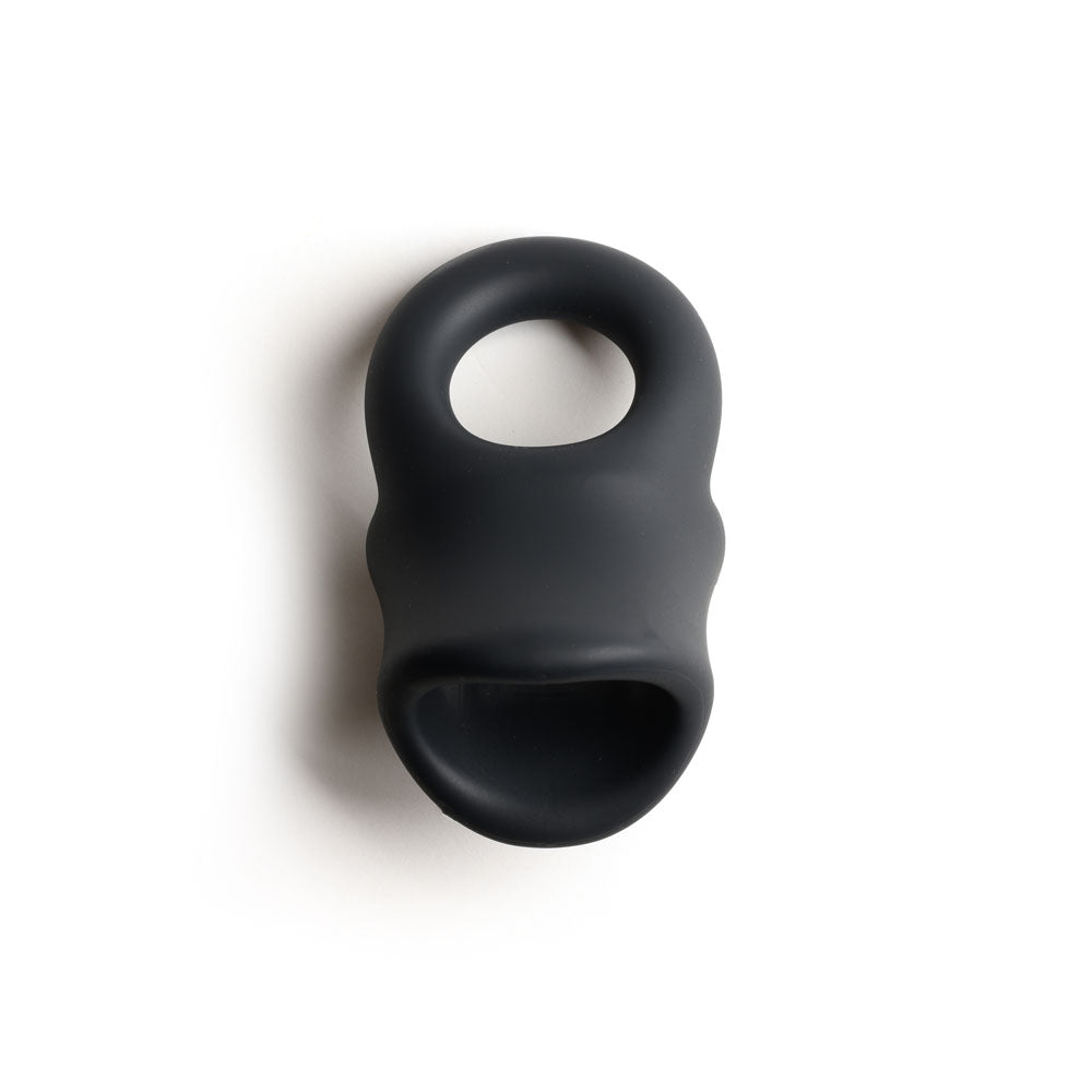 Sport Fucker Baller Black Silicone Cock Ring