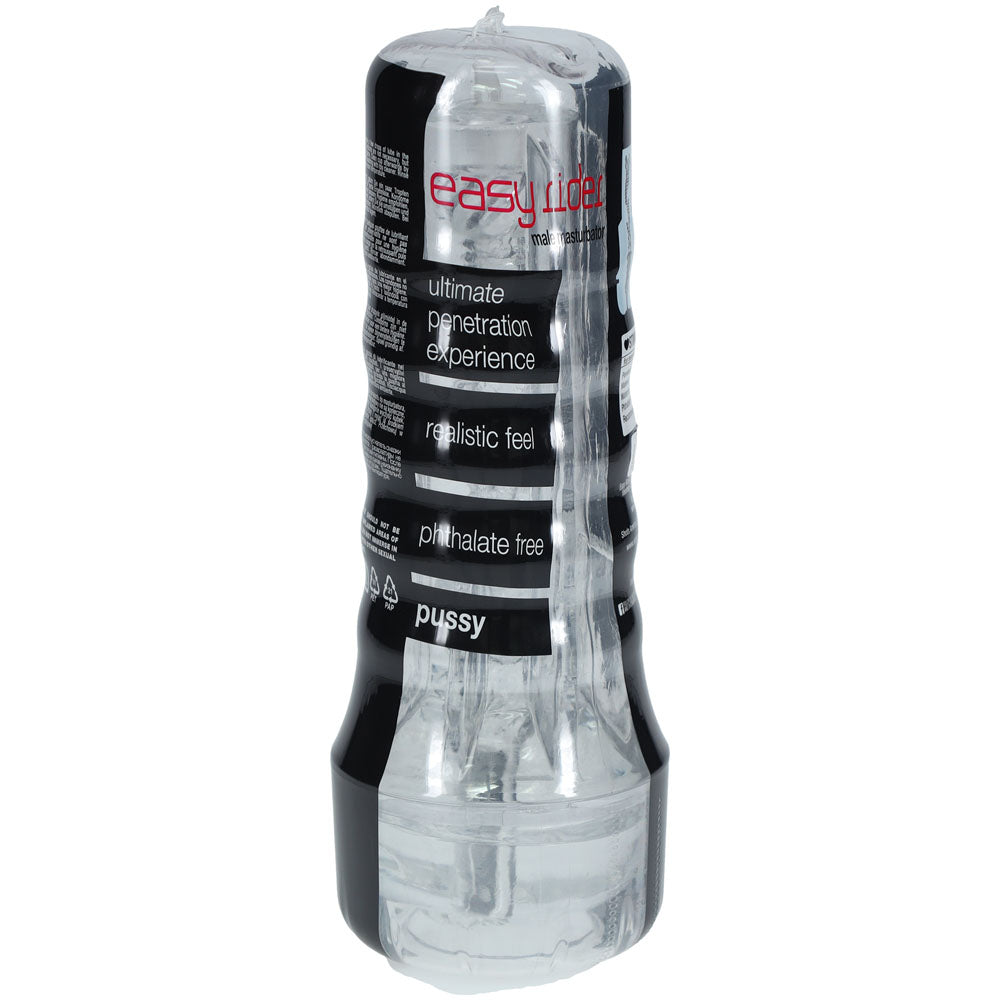 SHOTS Easy Rider Flashlight Style Masturbator - Clear