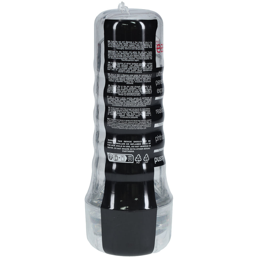 SHOTS Easy Rider Flashlight Style Masturbator - Clear