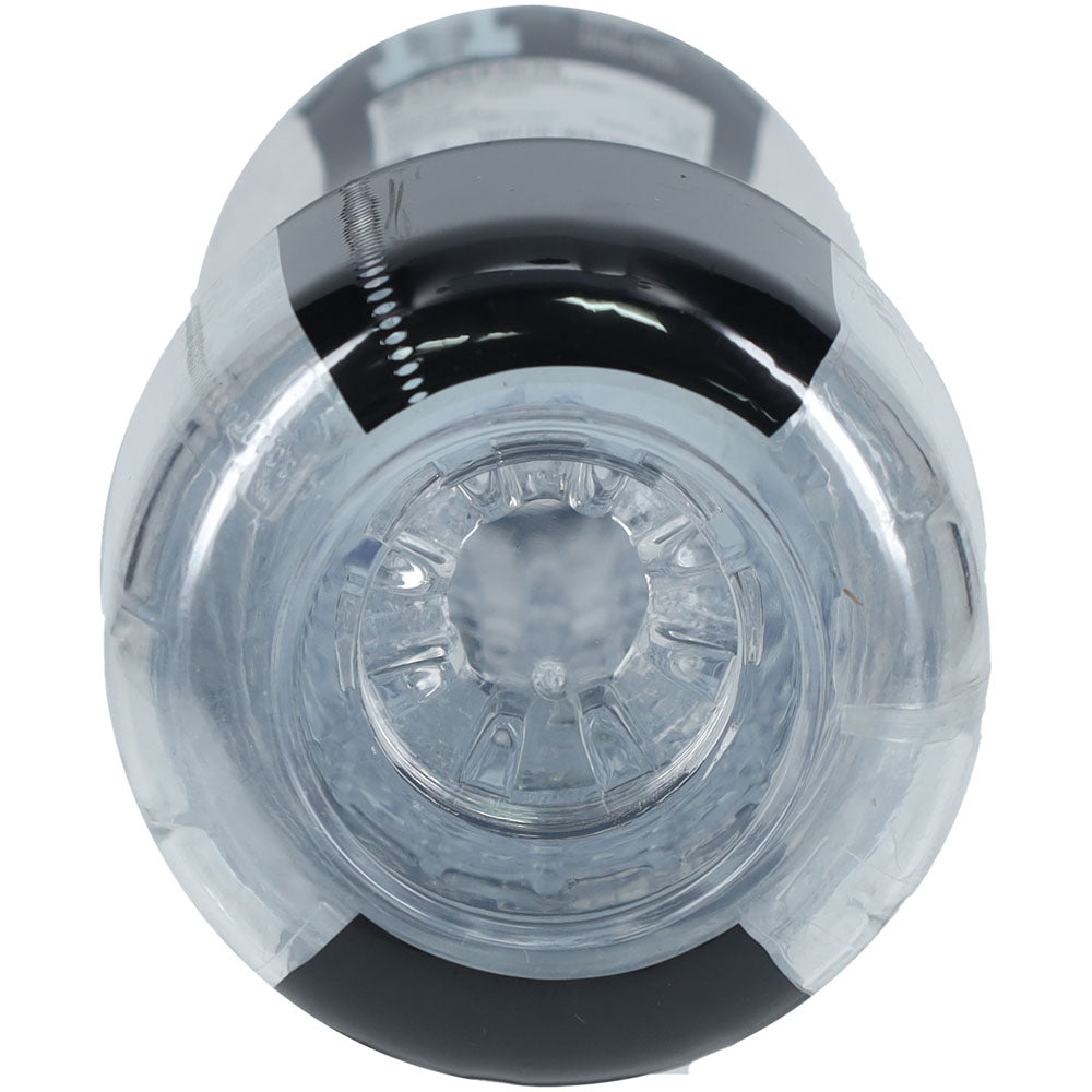 SHOTS Easy Rider Round Style Masturbator - Clear