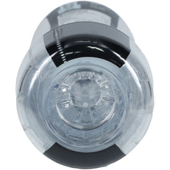 SHOTS Easy Rider Round Style Masturbator - Clear