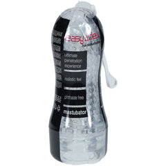 SHOTS Easy Rider Round Style Masturbator - Clear