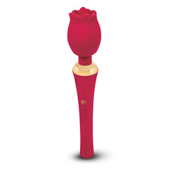 Secret Kisses Rosegasm Rose Wand Vibrator