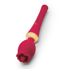 Secret Kisses Rosegasm Rose Wand Vibrator
