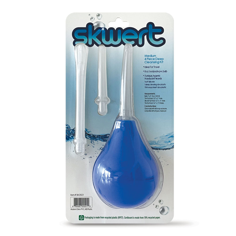Skwert Medium 8 oz Douche Kit Enema