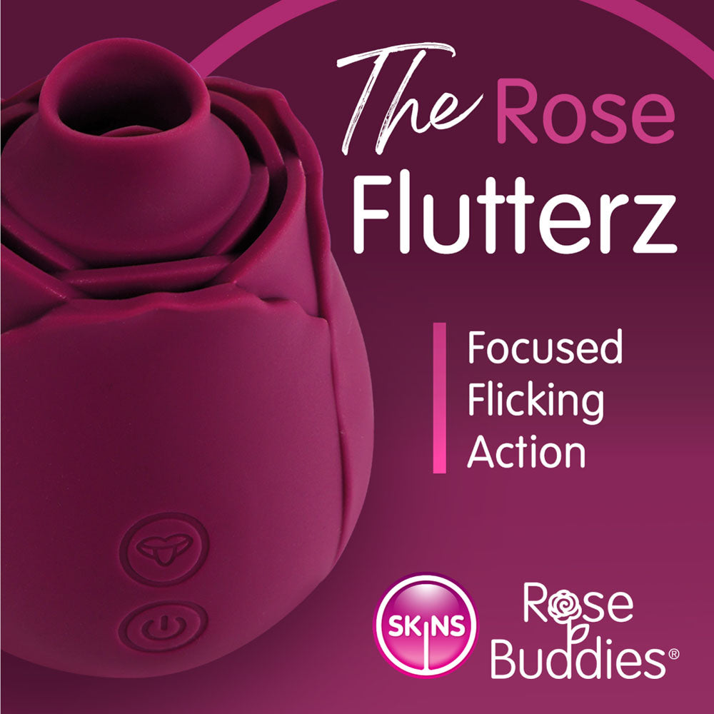 Skins Rose Buddies - The Rose Flutterz Vibrator