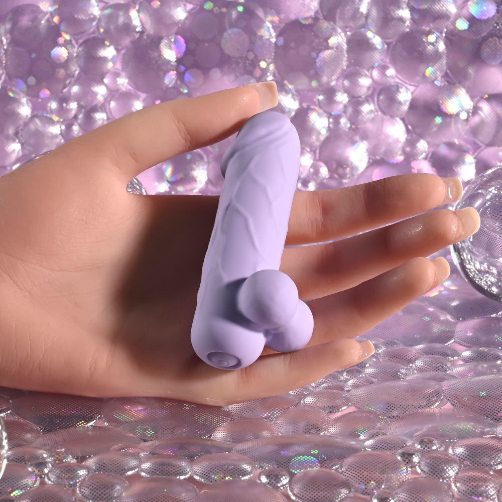 Selopa BALLSY BULLET VIBRATOR - Purple 9.2 cm USB Rechargeable Bullet