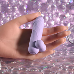 Selopa BALLSY BULLET VIBRATOR - Purple 9.2 cm USB Rechargeable Bullet
