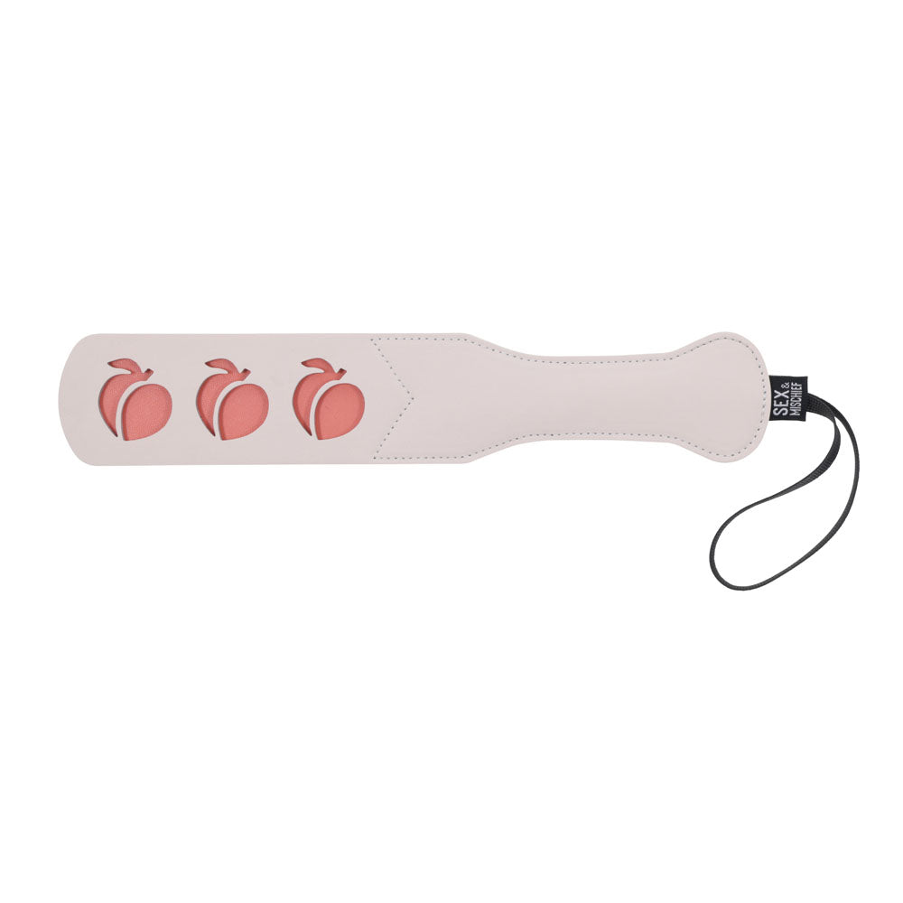 Sex & Mischief Peaches n Creame BDSM Impression Paddle