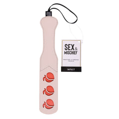 Sex & Mischief Peaches n Creame BDSM Impression Paddle