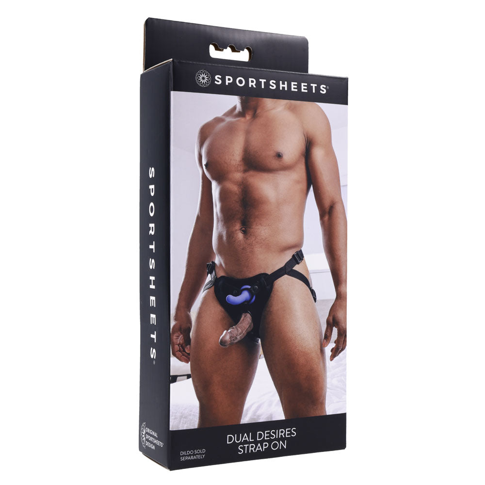 SPORTSHEETS Dual Desires Double Penetration Strap On