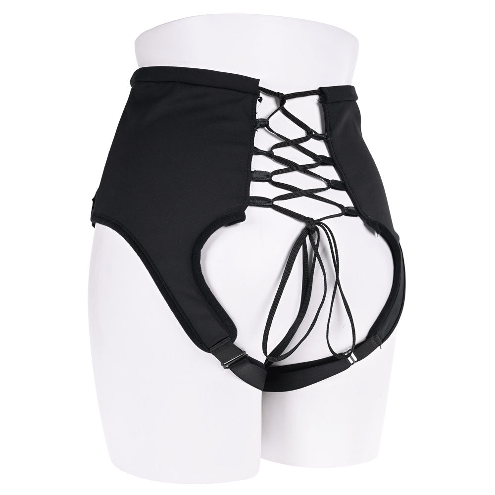 SPORTSHEETS High Waisted Corset Strap-On Harness