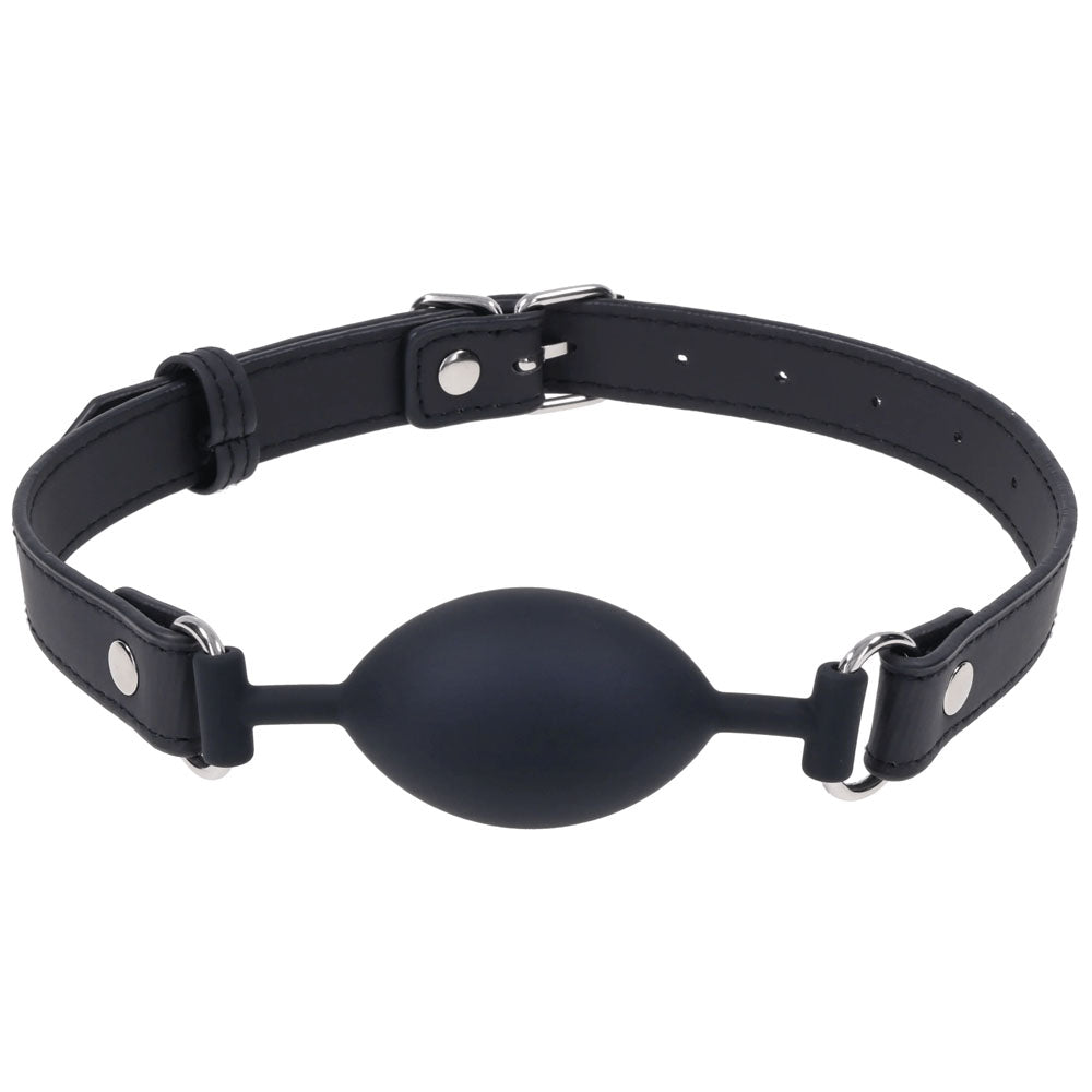 SPORTSHEETS Signature Midnight Muse Oval Gag - Black Mouth Restraint