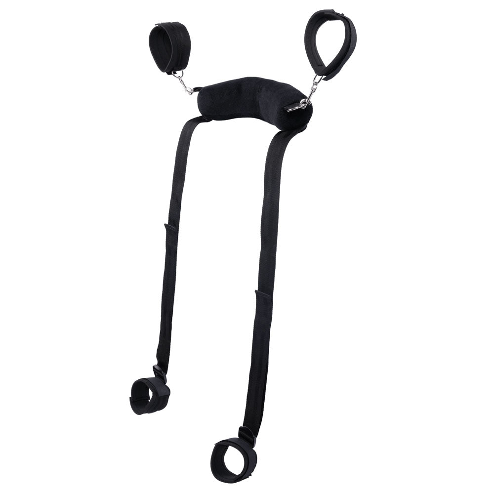 SPORTSHEETS Signature Sex Sling - Black Adjustable Positioning Aid