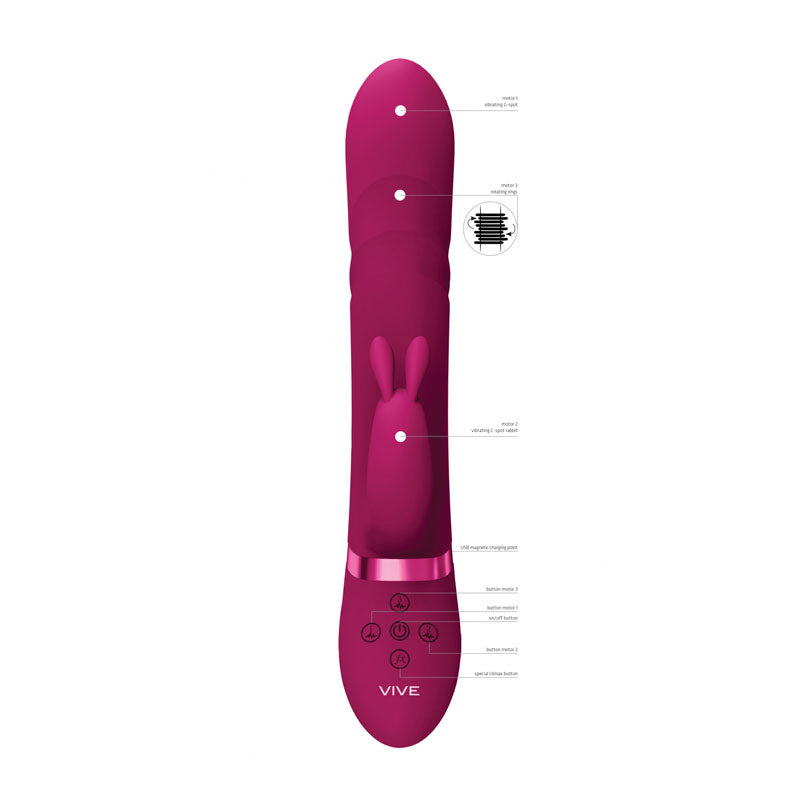 VIVE Nari - Pink Rabbit Vibrator