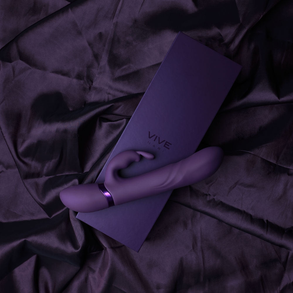 VIVE Nari G-spot Rabbit Vibrator - Purple