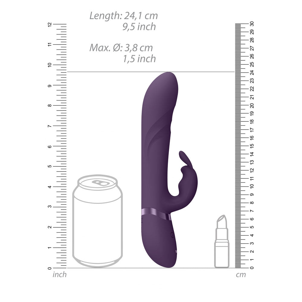 VIVE Nari G-spot Rabbit Vibrator - Purple