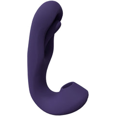 VIVE Yuna Flapping Tongue Suction Vibrator  - Purple